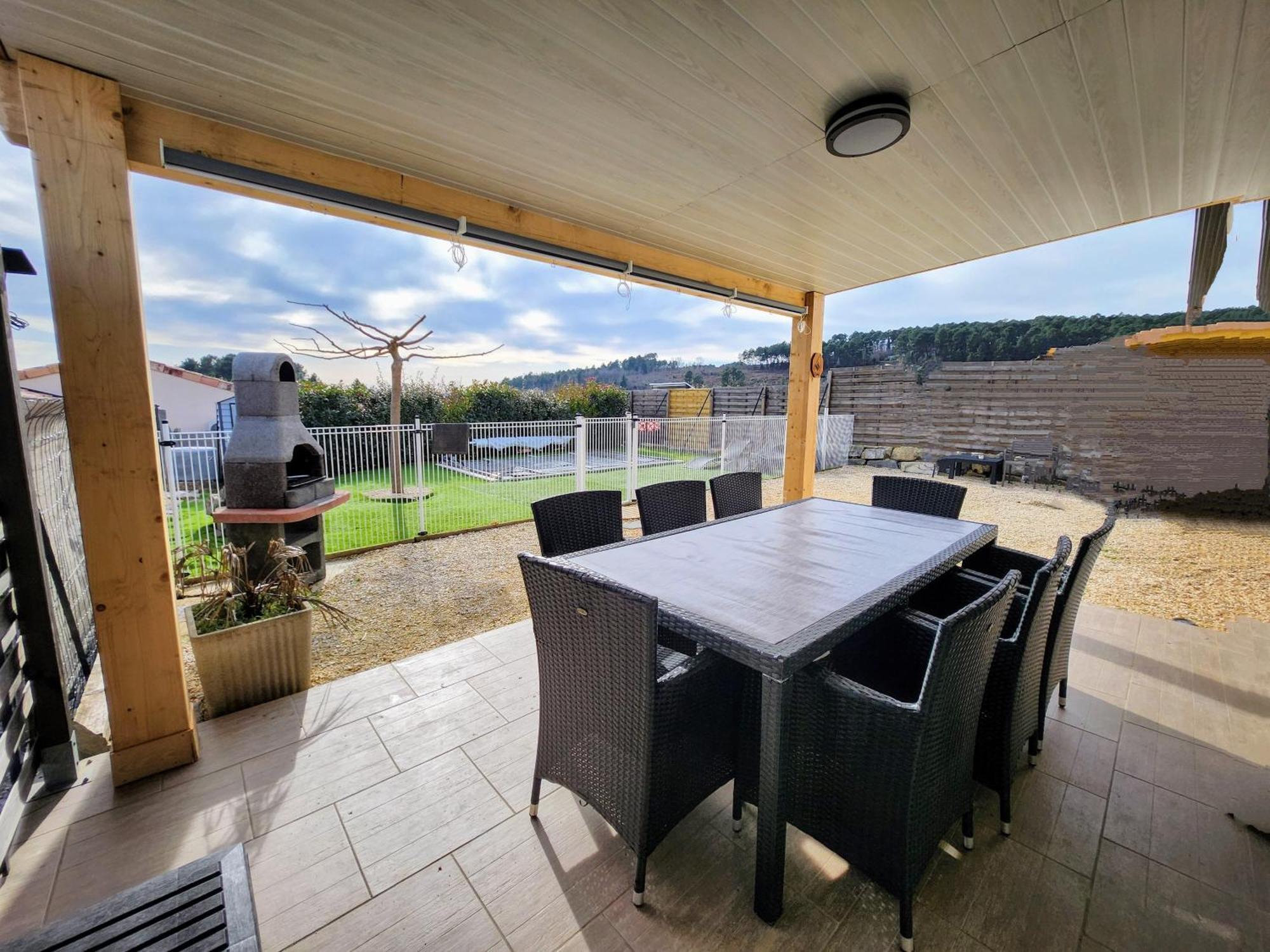 En Ardeche, Gite L'Odyssee Climatise Avec Sa Piscine Privee Et Chauffee Joyeuse Exterior photo